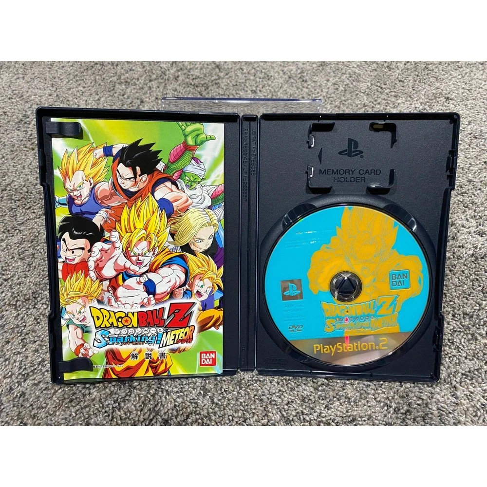 Video Game Dragon Ball Z Sparking Meteor PS2 Bandai NTSC-J Excellent